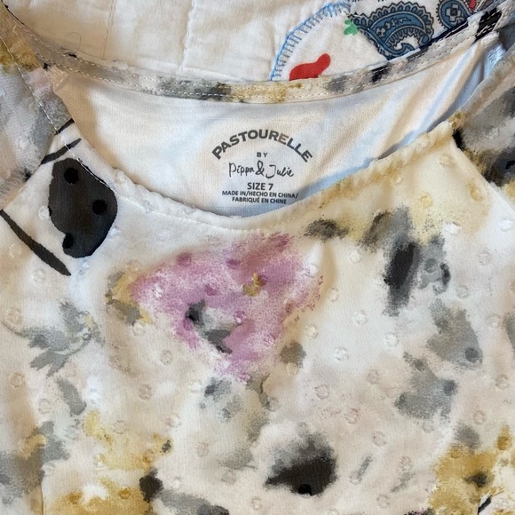 Pastourelle by Pippa & Julie girls dress size 7 - Picture 15 of 16